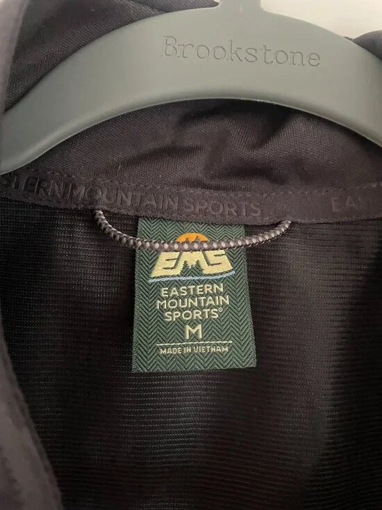 NWT EMS 1/2 zip soft shell jacket, M - Picture 4 of 10